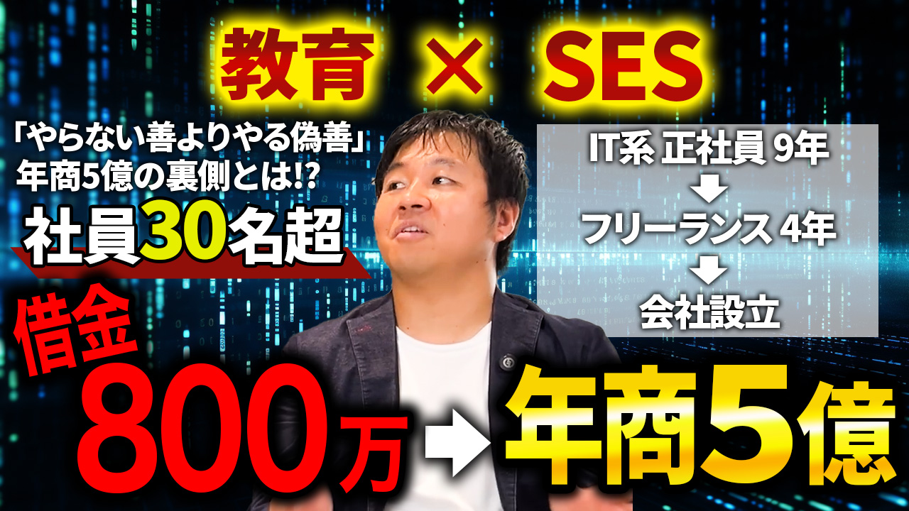 株式会社TELESA様 サムネイル制作 エンジニアワン